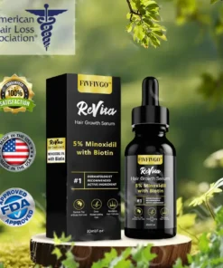 Fivfivgo™ ReVita Hair Growth Serum - Minoxidil Topical Solution USP, 5% with Biotin