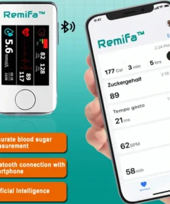 【OFFICIAL STORE】Remifa™ Precision Glucose Monitoring Premium 👨‍⚕️Non-invasive Medical Device + Exclusive Gift [99.9% Accuracy]