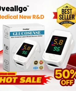 Oveallgo™ PRO GlucoSense Non-Invasive Laser Blood Glucose Meter