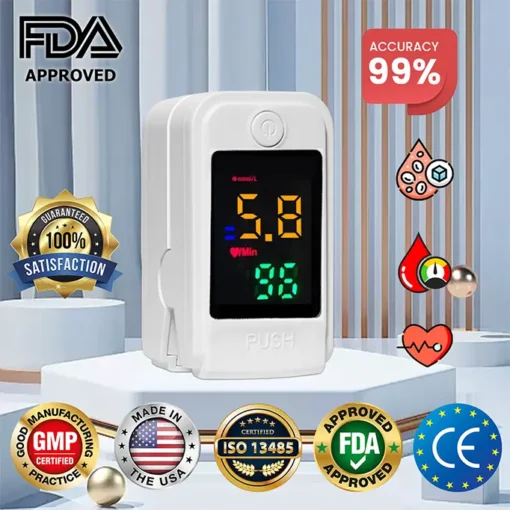 QIAWI™ 🎉NEW YEAR SALE🎉- 𝕤𝕒𝕧𝕖 𝕦𝕡 𝕥𝕠 -𝟟𝟘% 🅾🅵🅵 GlucoSense Non-Invasive Laser Blood Glucose Meter