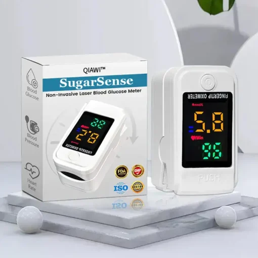 QIAWI™ 🎉NEW YEAR SALE🎉- 𝕤𝕒𝕧𝕖 𝕦𝕡 𝕥𝕠 -𝟟𝟘% 🅾🅵🅵 SugarSense Non-Invasive Laser Blood Glucose Meter