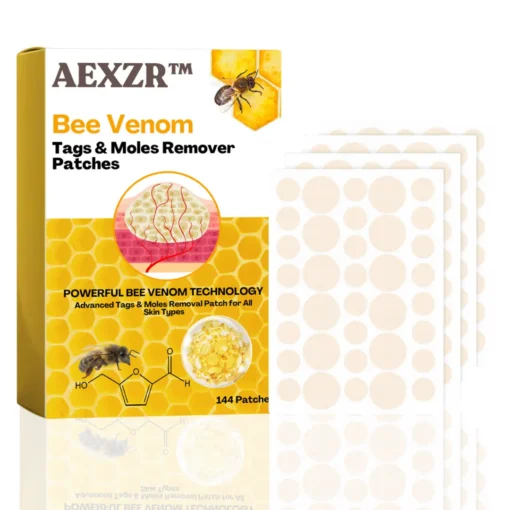 AEXZR™ Bee Venom -🇺🇸𝕊𝕒𝕧𝕖 🇺🇵 𝕥𝕠 8️⃣0️⃣% 𝕥𝕠𝕕𝕒𝕪🗽- Tags & Moles Remover Patches