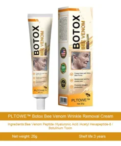 PLTOWE™ Botox Bee Venom Wrinkle Removal Cream - ✅Last Day Promotion 80% OFF