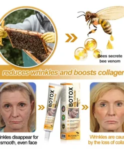 PLTOWE™ Botox Bee Venom Wrinkle Removal Cream - ✅Last Day Promotion 80% OFF