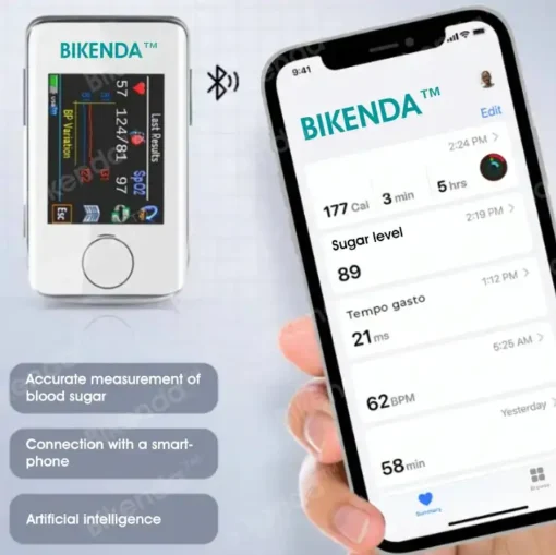 Revolutionary Bikenda™ Non-Invasive Glucose Monitor – 99.9% Accuracy, Pain-Free Monitoring + FREE Exclusive Gift! Endorsed by Leading Hospitals Worldwide!